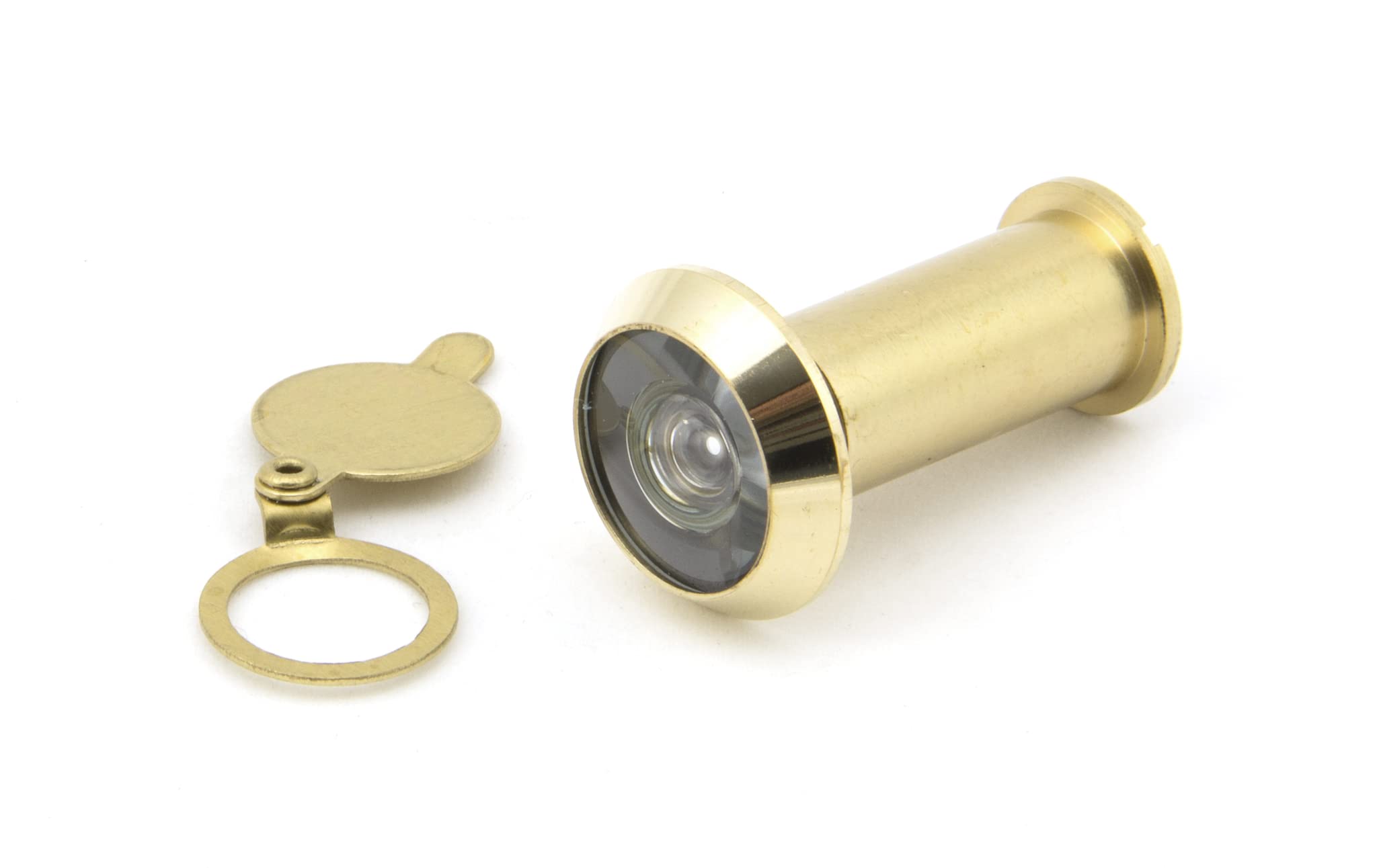 From The Anvil 91896 Lacquered Brass Door Viewer 180° (34-56Mm Door)