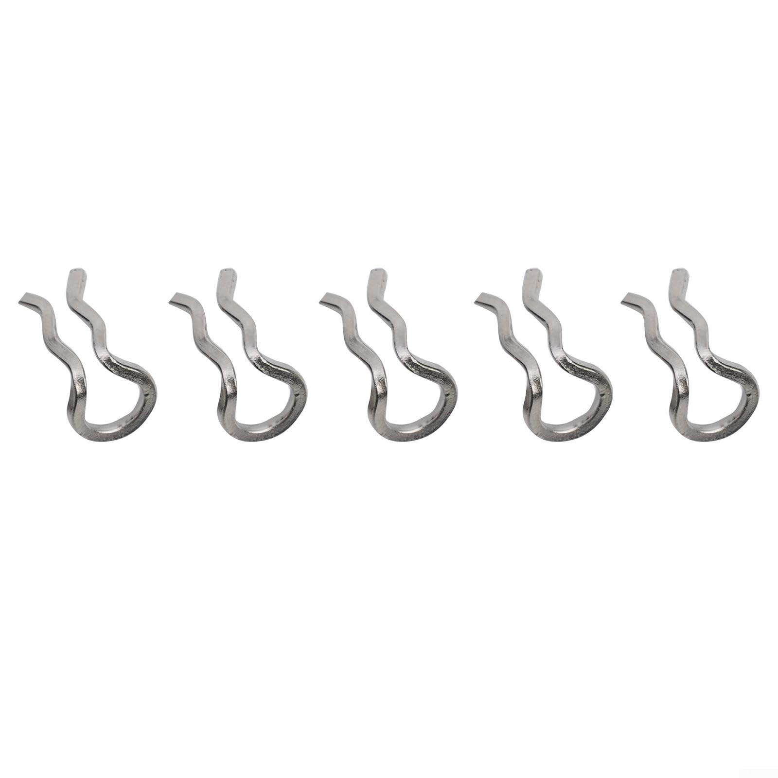 Fahrradzubehör Federclip-Set, kompatibel mit Shimano's, SLX und Modellen (Titan), 10-teilig