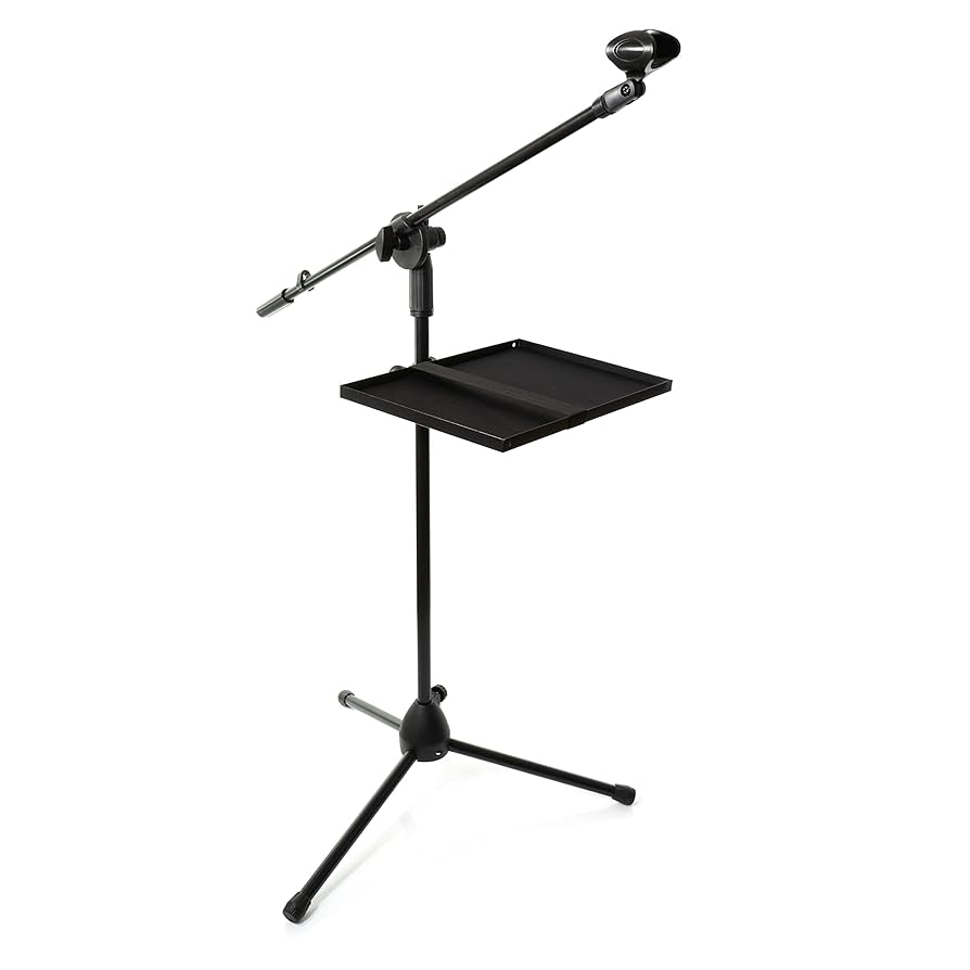 Amazon | TDRSPLY 大型マイクスタンドラック トレイ マイク