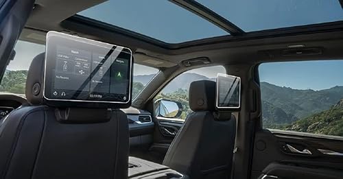 Miniatura 7 de CDEFG Protector de pantalla trasera para Chevy Tahoe, Suburban y GMC Yukon Accesorios 2024 2023 2022 2021  Paquete de 2 unidades de vidrio templado