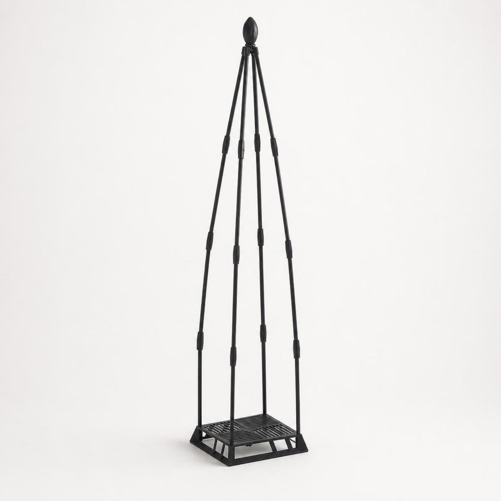 Support pour Fleurs Facile à Installer, Diamètre 27,5 Cm × Hauteur 129 Cm