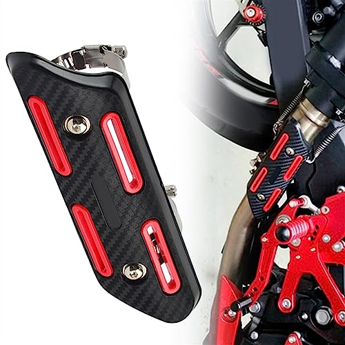 Tuyau d'échappement bouclier thermique universel avec protecteur de talon pour Yamaha YZF WRF