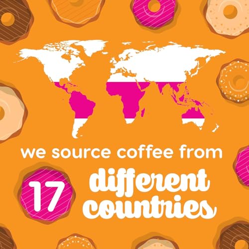 Image of Donut Cafe - Coffee Gourmet Pods, Classic Blend, Medium Roast - Non-GMO, Gluten Free - Compatible with Keurig K Cup Brewers - Smooth & Delicious - 80 Count