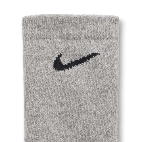 Image of Nike Unisex Adult Everyday Cushioned Training Crew Socks (6-Pack) | Mens and Womens