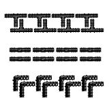 60pcs Kit d'accessoires d'irrigation pour tuyaux connecteurs par goutte Kit d'accessoires d'irrigation pour tuyaux Kit tuyau jardin