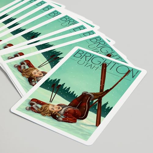 Lantern Press Brighton Utah, 52 Cartas Poker miniatura 5