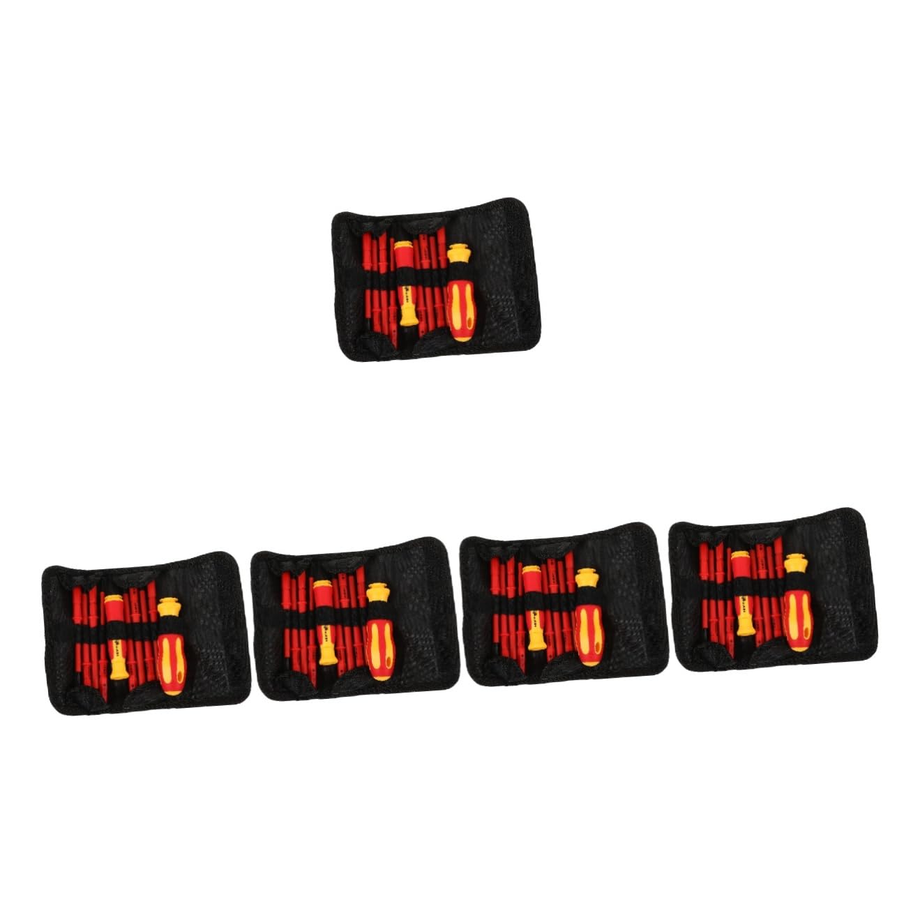 SHINEOFI 5 Set Cacciaviti Isolati per Elettricisti Kit Professionale Strumenti Elettrici per Manutenzione e Riparazioni Domestiche per Elettricisti e Appassionati da Te Trasporto Facile e