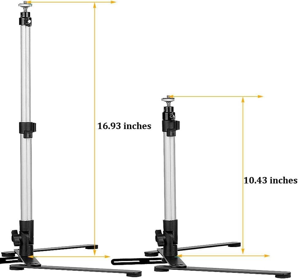 Miniatura 3 de Trípode superior para mini proyector, soporte para teléfono, soporte para cámara, cámara web, soporte más fuerte con clip para decoración de