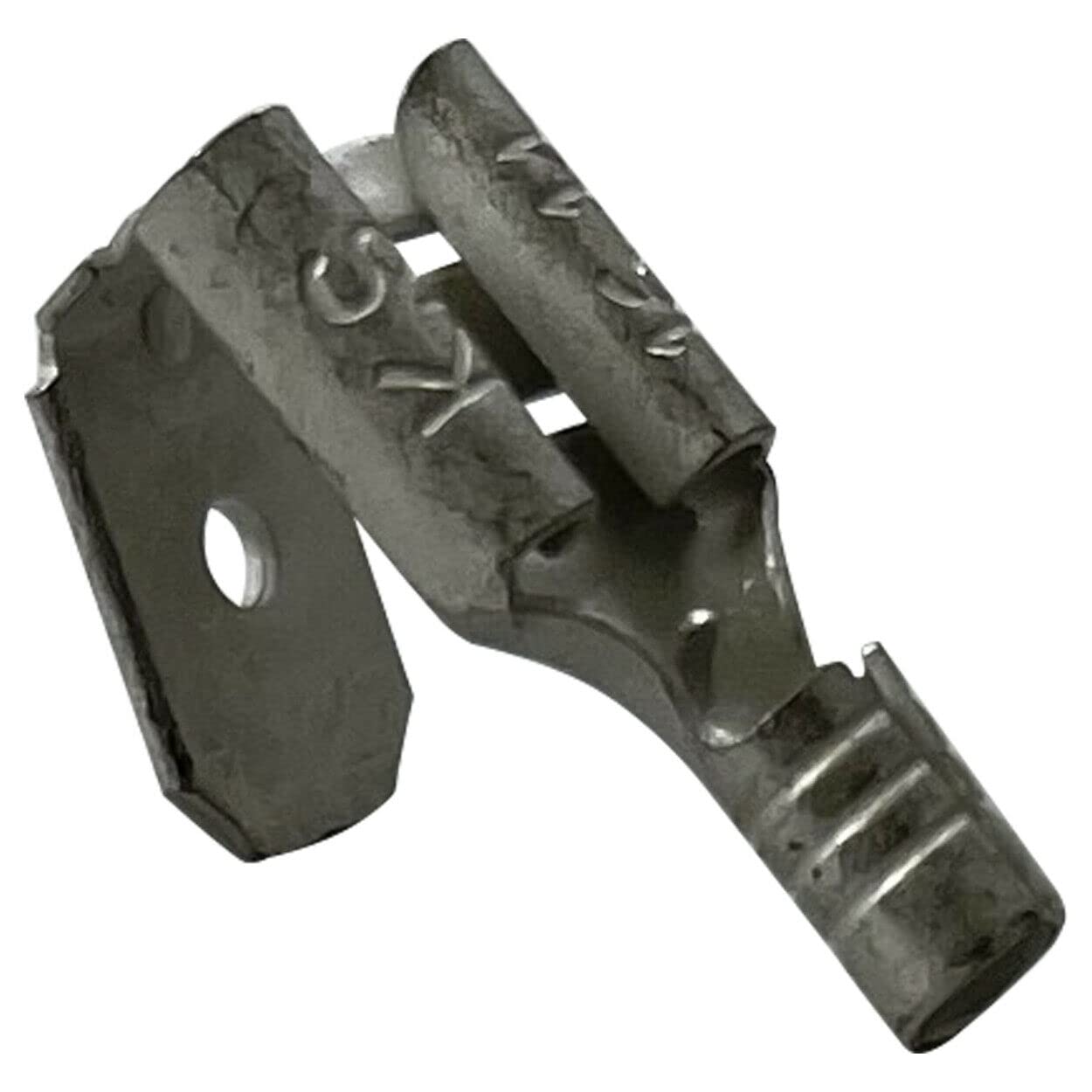 (100) Non-Insulated 16-14 Gauge Piggy Back Quick Disconnect Connector 1/4