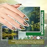 Beetles Gel Nail Polish Kit with U V Light 80Pcs Color Enchantment 55 Colors Gel Polish Starter Kit with Base Top Coat Nail Art Stickers Manicure Tools Gift for Women - Image 5