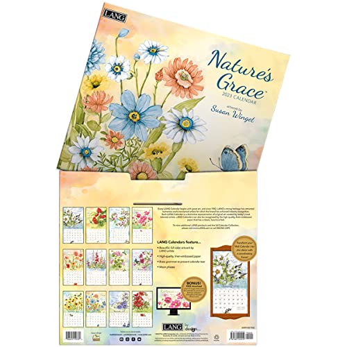 Lang Nature's Grace 2023 Wall Calendar #TOP4