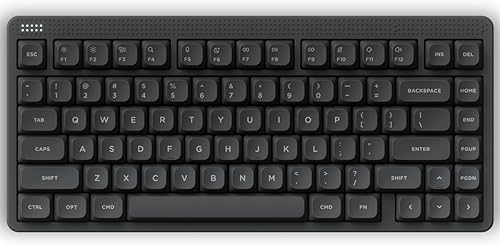 Miniatura 10 de nuphy Node75 Teclado Mecánico Inalámbrico, Teclado Personalizado de 75% Intercambiable en Caliente de Bajo Perfil, Teclados de 84 Teclas para