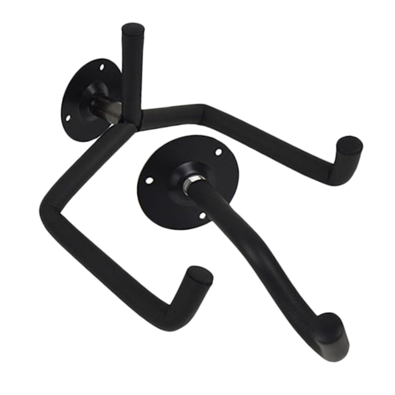 GOOHOCHY 1 Set Horizontal Guitar Wall Mount Hanger Convenient Installation Space Saving Design for Bass and Guitar Display Professional Support for Musical Instruments