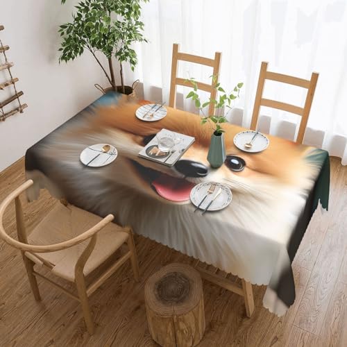 Nappe de table rectangulaire infroissable contre les taches - 2