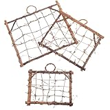 Support pour jardinière suspendue : conçu avec une forme créative, il est simple et unique