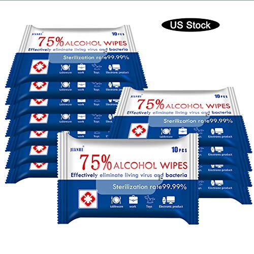 Cleansing Wet Wipes Outdoor Skin Cleaning Care 5Pack 50pieces 75