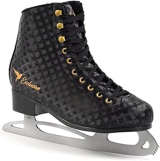 MADIVO SMJ Exclusive Women's Figure Skating Ice Skates Classic Ice Skating Black Sizes 37, 38, 39, 40, 41