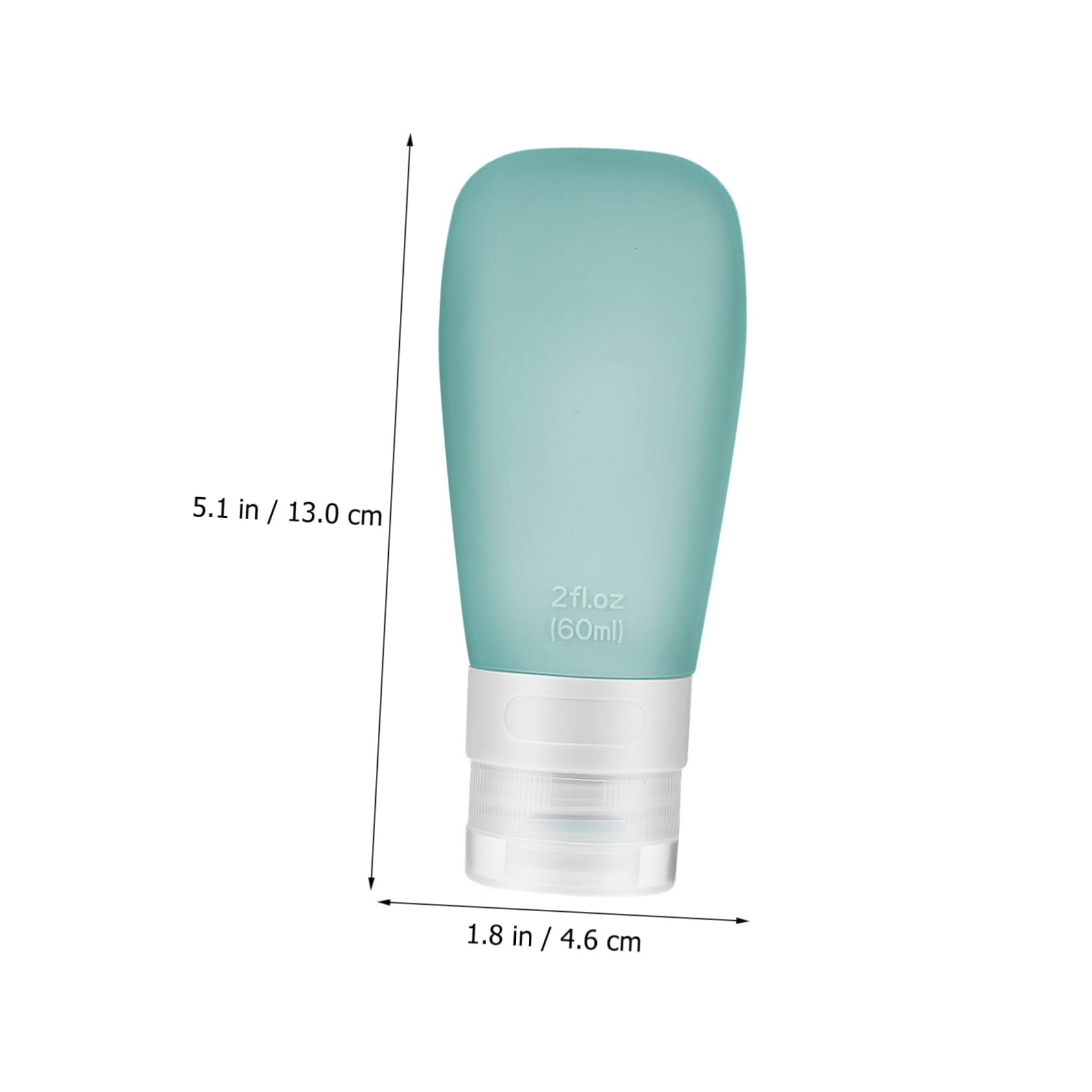 minkissy 12pezzi Flaconi Squeeze Riutilizzabili Da Viaggio Da Contenitori Per Shampoo Lozioni e Prodotti Per La Della Con Tappi Per Valigie e Zaini