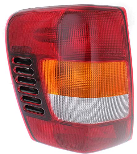 Garage-Pro Driver Side Tail Light Assembly for Jeep Grand Cherokee 2002-2004, with bulb(s), Halogen