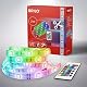Briloner LED-Strip 3m – Dimmbares, selbstklebendes LED Band
