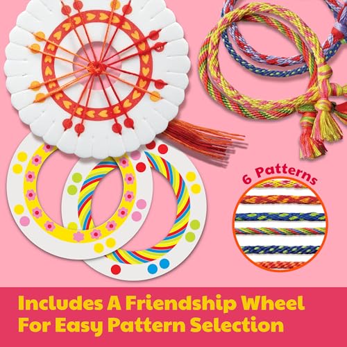 4M KidzMaker Friendship Bracelets Kit, Multi - Image 4