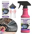 Fast-Acting Heavy-Duty Grill Degreaser Spray, Bbq Grill Cleaner,Grill Cleaner For Outdoor Grills, All Purpose Heavy Duty Cleaner for Burnt Food & Grease