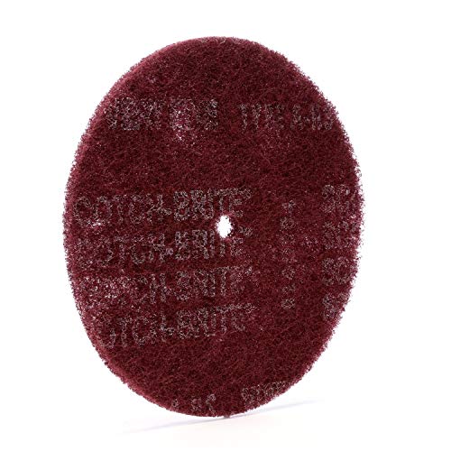 40% Off Discount Scotch-Brite High Strength Disc - Very Fine Grit Aluminum Oxide - For Deburring and Cleaning Metal - Satin Finishing Disc - Stackable - 8 x 1/2 - 10 per inner, Pack of 20 Crazy Clearance Scotch-Brite High Strength Disc - Very Fine Grit Aluminum Oxide - For Deburring and Cleaning Metal - Satin Finishing Disc - Stackable - 8 x 1/2 - 10 per inner, Pack of 20