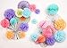 PapaKit Deluxe Origami Large Wall Decoration Set (Assorted Paper Fans & Pom-poms) Birthday Party Baby Shower Wedding Events Decor | Creative Art Design Pattern (Festive Colors, Deluxe 26 Piece Set)
