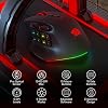 Redragon M811 Aatrox MMO Gaming Mouse, 15 Programmable Buttons Wired RGB Mouse w/Ergonomic Natural Grip Build, 10 Side Macro Keys, Software Supports DIY Keybinds & Backlit