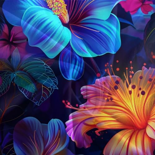 Housse de couette respirant contre la chaleur parure lit fleurs 140x200cm douce