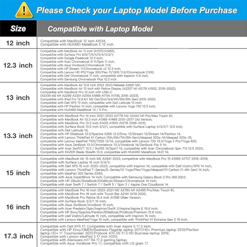 Image of MOSISO Laptop Case 14 inch, 14 inch Laptop Sleeve Compatible with HP Lenovo Dell ASUS Acer, HP Stream, Dell Latitude, Lenovo IdeaPad, Polyester Vertical Computer Sleeve Bag with Pocket, Navy Blue