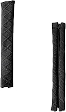 BESPORTBLE 1 par de capas de descanso de braço de poliéster para apoio de braço de cadeira capa para descanso de braço capa de pano para cadeira de escritório, computador, cadeira e apoio de braço preto