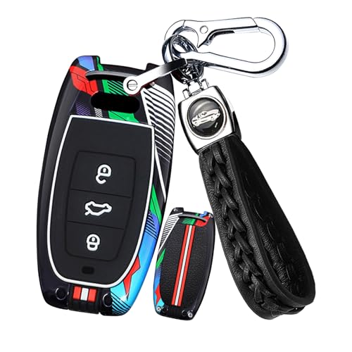 Coque de clé Audi ontto étui métallique pour clé de voiture voyage et quotidien
