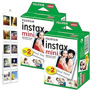 instax Mini Film Bundle Pack (40 Shots) + Free Wall Album
