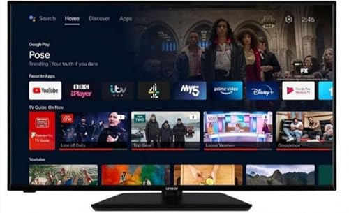 Linsar 55-Inch 4K Ultra HD HDR Smart LED TV, Freeview Play