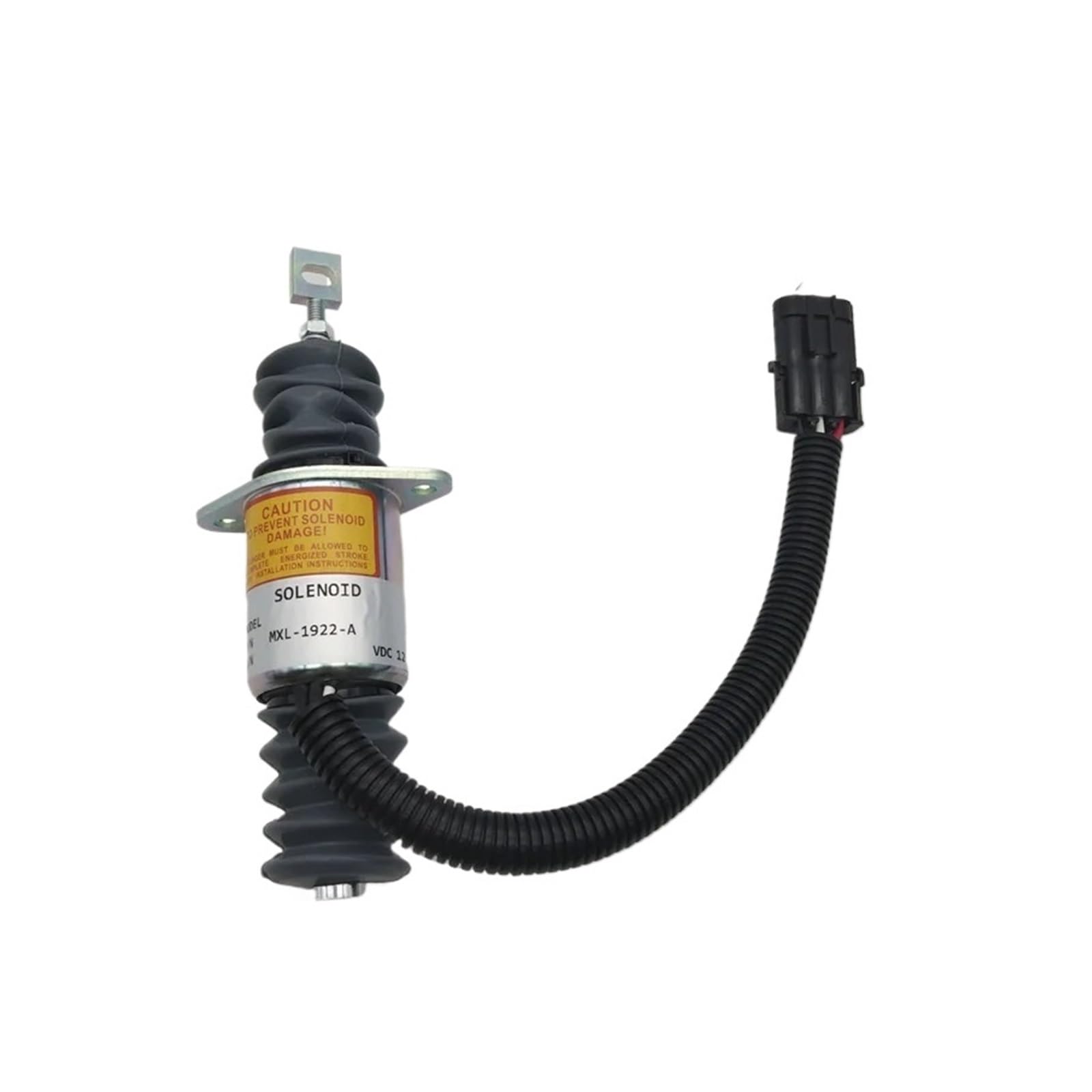 Solenoid Valve for Excavator Loader Engine Construction Stop Solenoid Valve Fuel Stop Solenoid