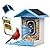 ??isYoung Smart Bird Feeder with Camera, 2.5K QHD Resolution, AI Identify 16000+ Birds, AI Auto-Capture & Motion Detection, IP65 Water-Resistant, 5W Solar Powered, Best Gift for Bird Lovers?Blue?