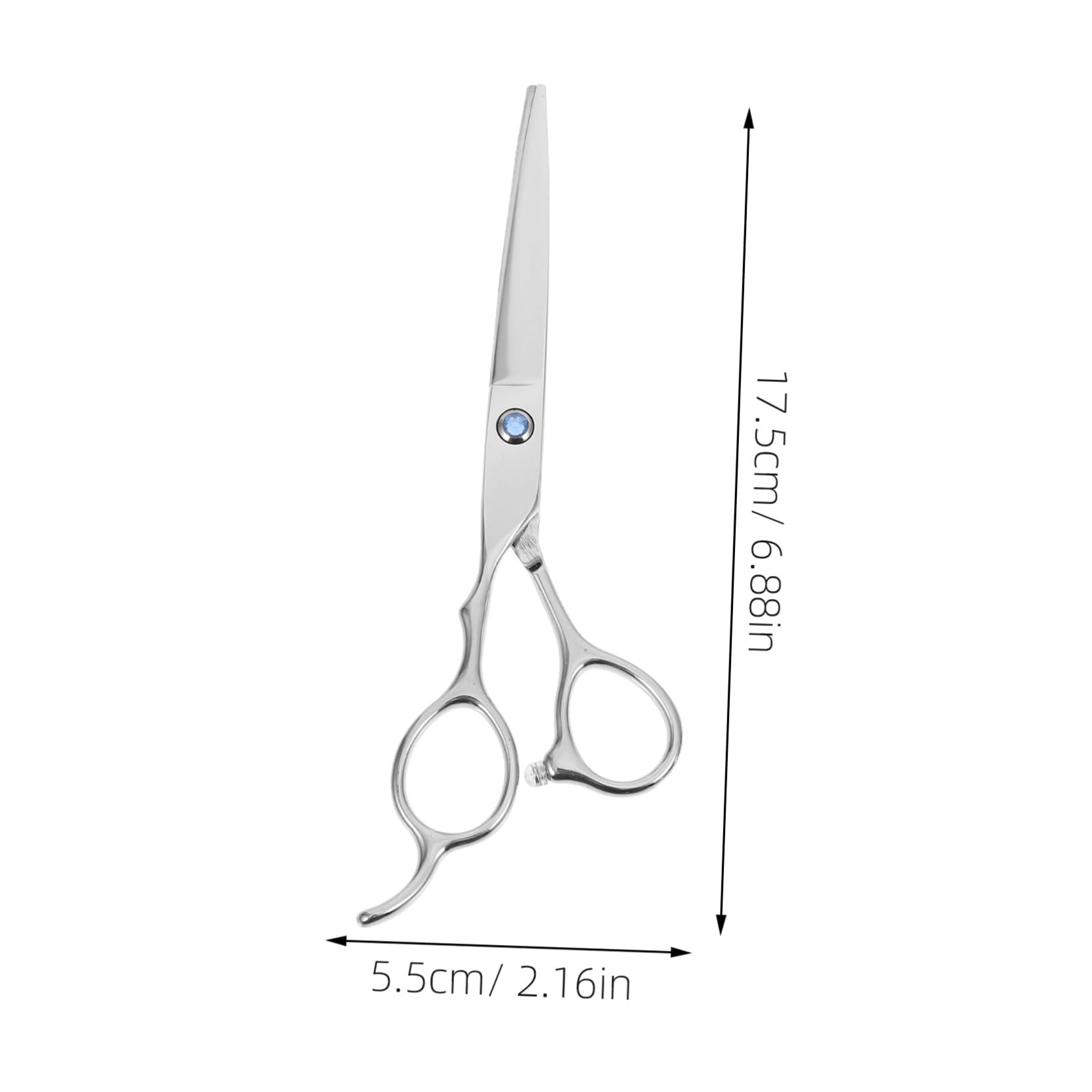 Mikinona 2pièces Ciseaux De Coiffure Lefty Pour Gaucher Lot De Ciseaux Acier Inoxydable Coupe Et Effilage Confort Pour Salon Et Utilisation à Domicile