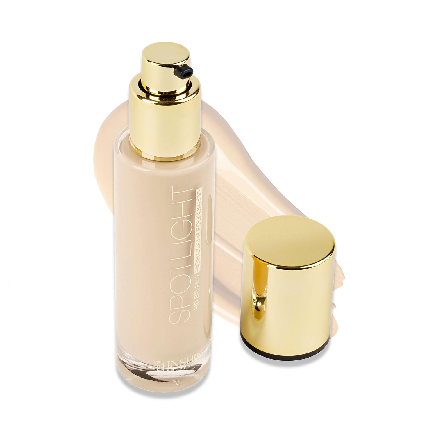INSHINE ORIGINAL'S Spotlight HD Studio High Coverage Foundation – Long-Lasting, Lightweight & Flawless Finish, 6 Versatile Shades for All Skin Tones - Classic Ivory-picture-12