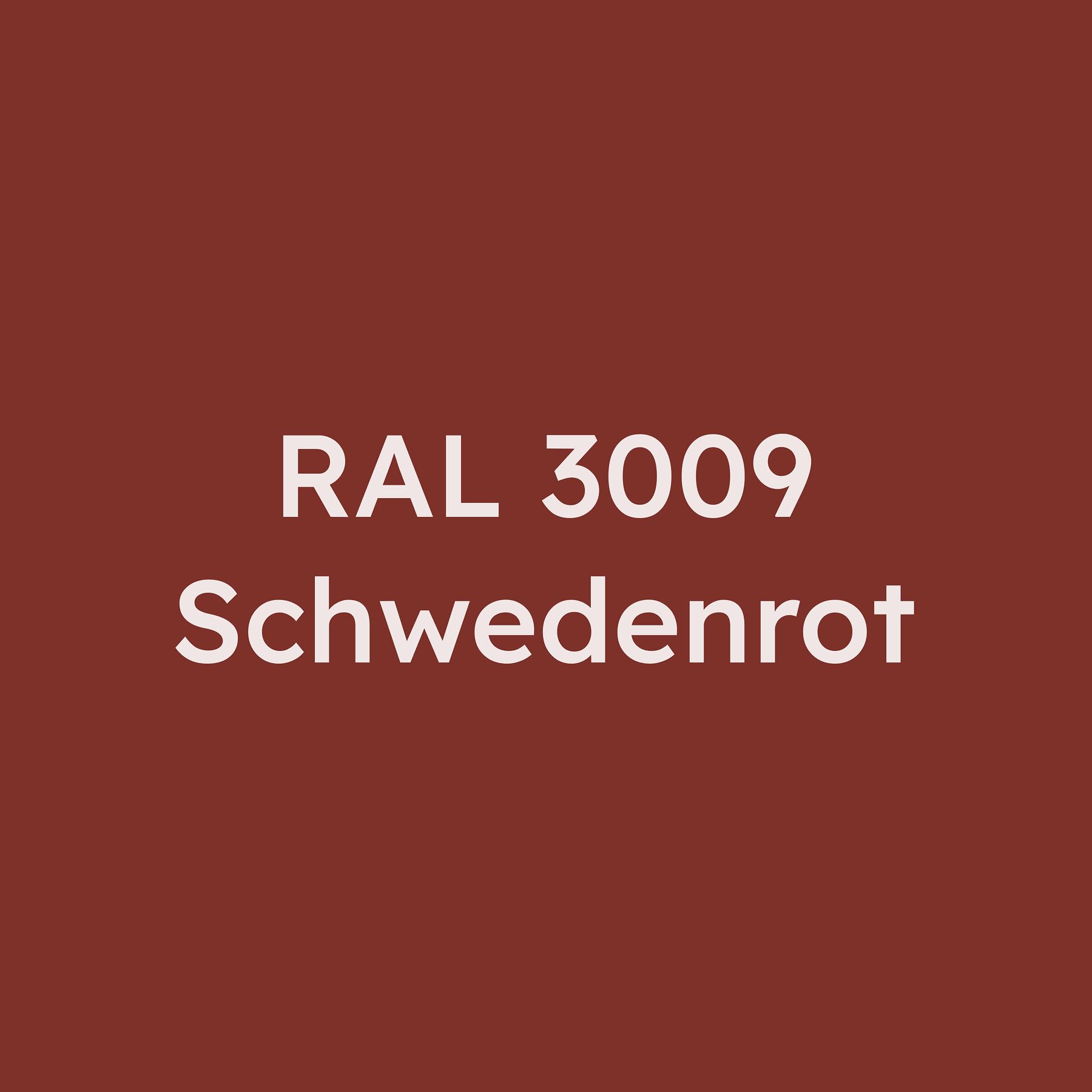 Viton Möbellack - 3 Kg (2,5 L) - Seidenmatt Schwedenrot - Möbelfarbe auf Wasserbasis - HAE 30 - Oxidrot RAL 3009