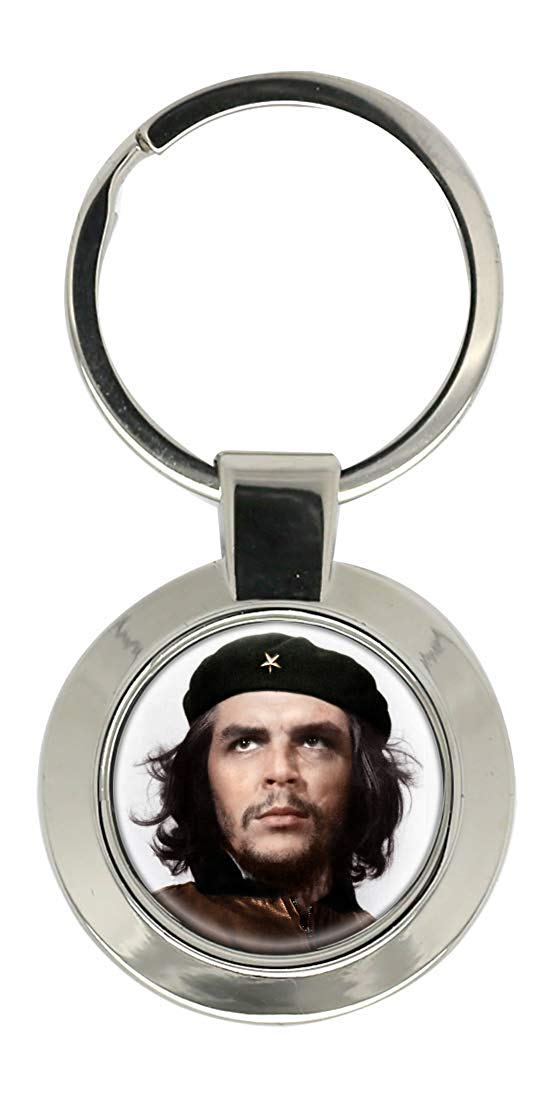 Giftshop Uk Unisex Silver Coloured Metal Che Guevara Key Ring