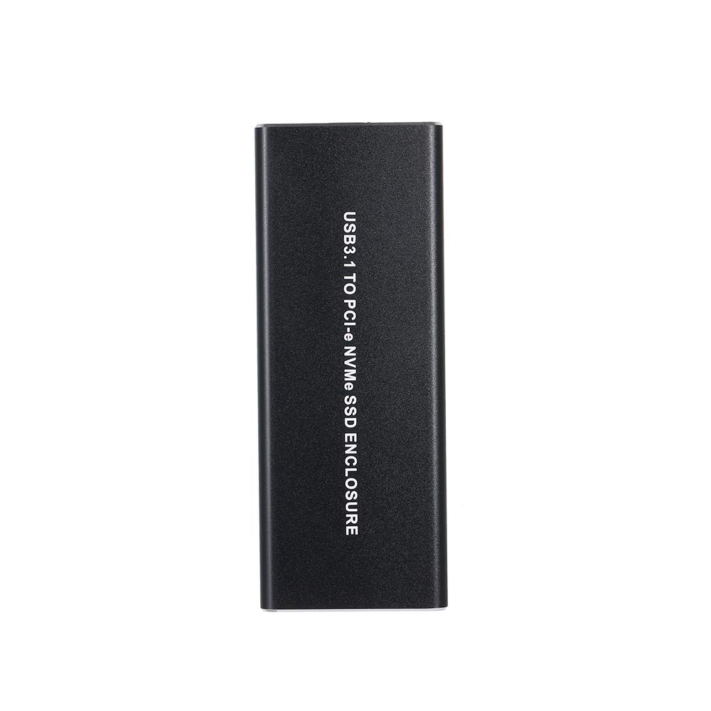 Anself USB3.1 to PCI-E NVMe SSD Enclosure Type-C 10Gbps M.2 Hard Disk Aluminum External Drive-image-32