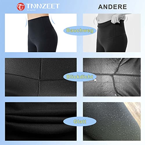 TNNZEET Radlerhose Damen Hohe Taille Kurze Sporthose Leggings Blickdicht Sommer Shorts Yoga Hose für Gym Sport (Armeegrüne Camo,S-M)