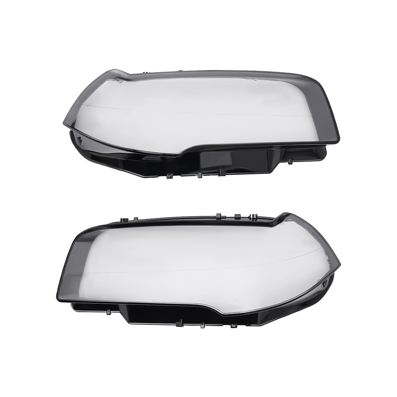 MARTEXBUY for BMW X3 E83 2004 2005 2006 2007 2008 2009 2010 Headlight Lens Cover, 1 Pair Front Headlight Headlamp Covers Set, Left Side and Right Side