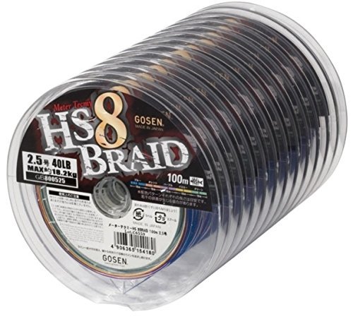 ８号メーターテクミー 8号メーターテクミー GOSEN ゴーセン メーターテクミー HS8