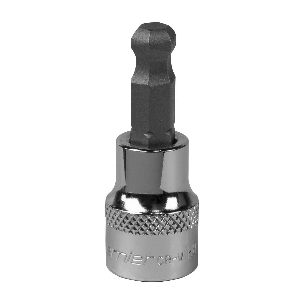 Sealey SBBH006 8mm 3/8"Sq Drive Ball-End Hex Socket Bit