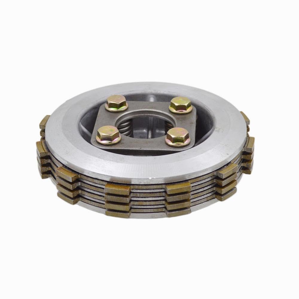 Motorcycle Clutch Friction Disc Center Outer Assembly Compatible with Q S QS110 FD110 110cc Models