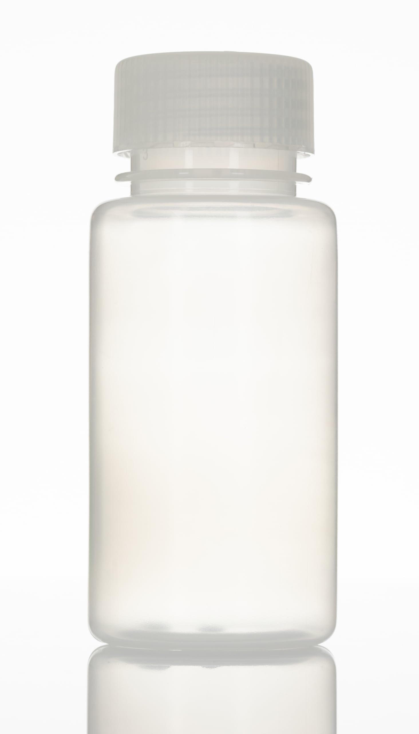 RS PRO Hochdichtes Polyethylen Laborflasche 150ml, Ø 51 mm Vorratsflasche Weithalsig, Packung a 10 Stück