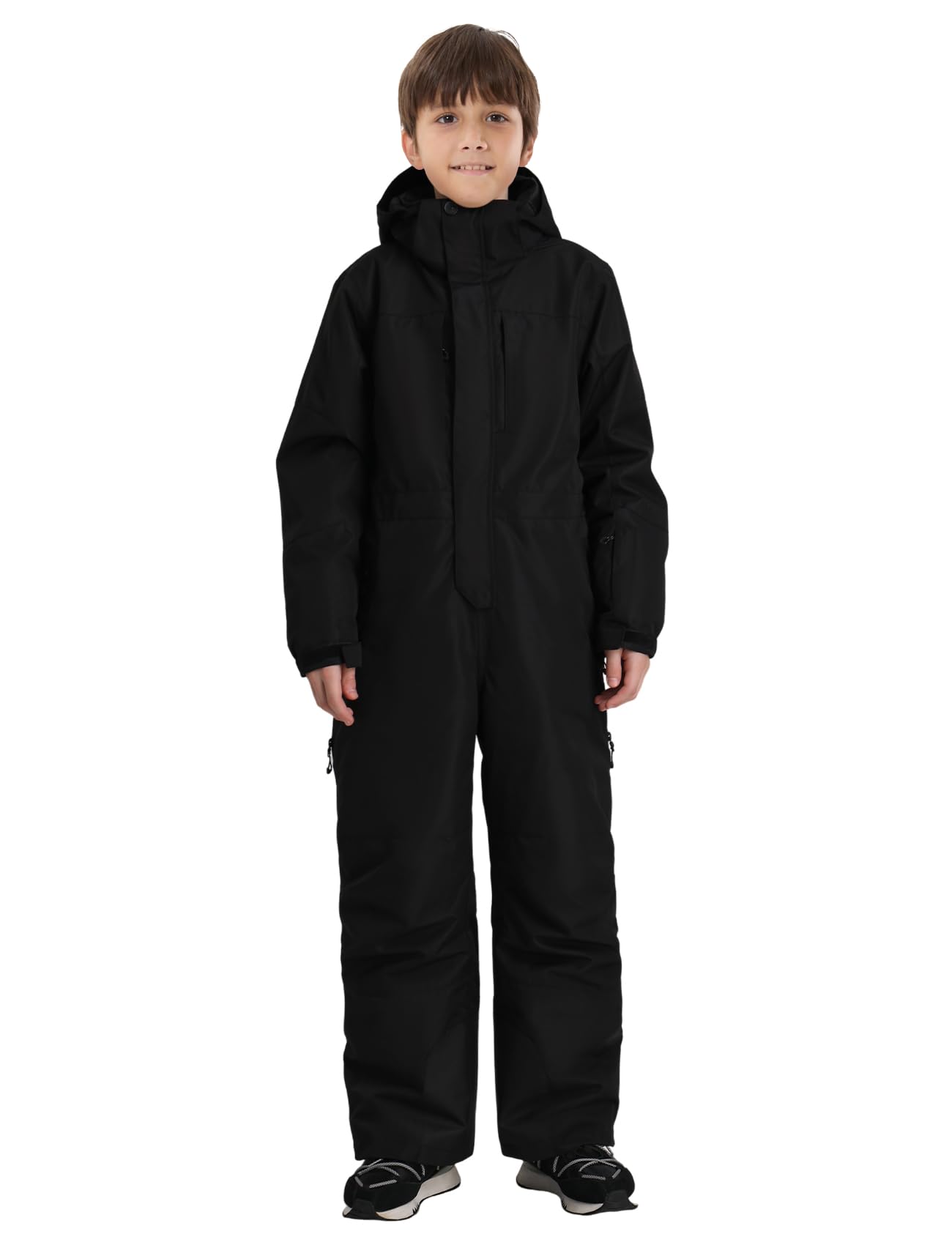 GSOU SNOW Kids Snow Suit Boys Girl Ski Suit One Piece Youth Snowsuit Outfit