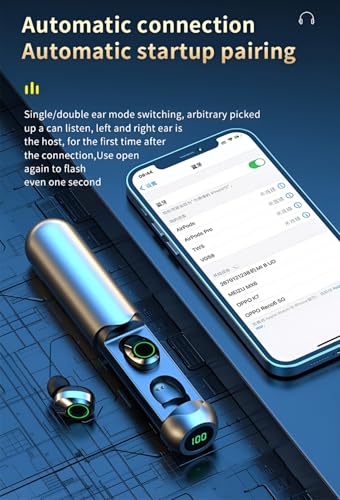 Image of BQ40 Pull Out Design TWS Wireless Earphones, 30 Hrs Playtime with Fast Charging, Bluetooth v5.4, 60Ms Low Latency Earbud for Gaming, IPX5 Sweat Resistance, 13mm Driver, Built-in Mic (Silver)